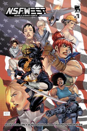 Nsfwest #1 CVR A JOMAR BULDA GO TEAM! COVER (MR) cover