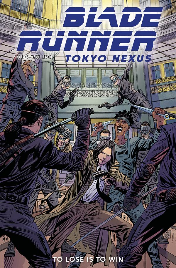 Blade Runner Tokyo Nexus To Lose Is To Win #3 variant cover by Piotr Kowalski