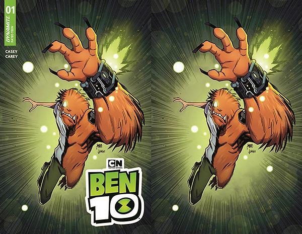 Ben 10 #1 CVRS ZE & ZF CHRIS !MBER WILDMUTT DYNAMITE COM EXCLUSIVE (BUNDLE OF 2) cover