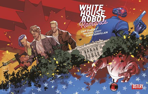 White House Robot Romance Cvr A Rachael Stott #3 cover