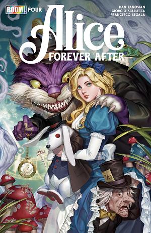 Alice Forever After A Main (Dressed, Panosian) #4 E FOC Reveal Variant (Dressed, Lee) cover