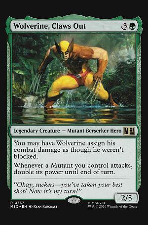 Wolverine #22 CLASSIFIED ARTIST MAGIC: THE GATHERING VARIANT cover