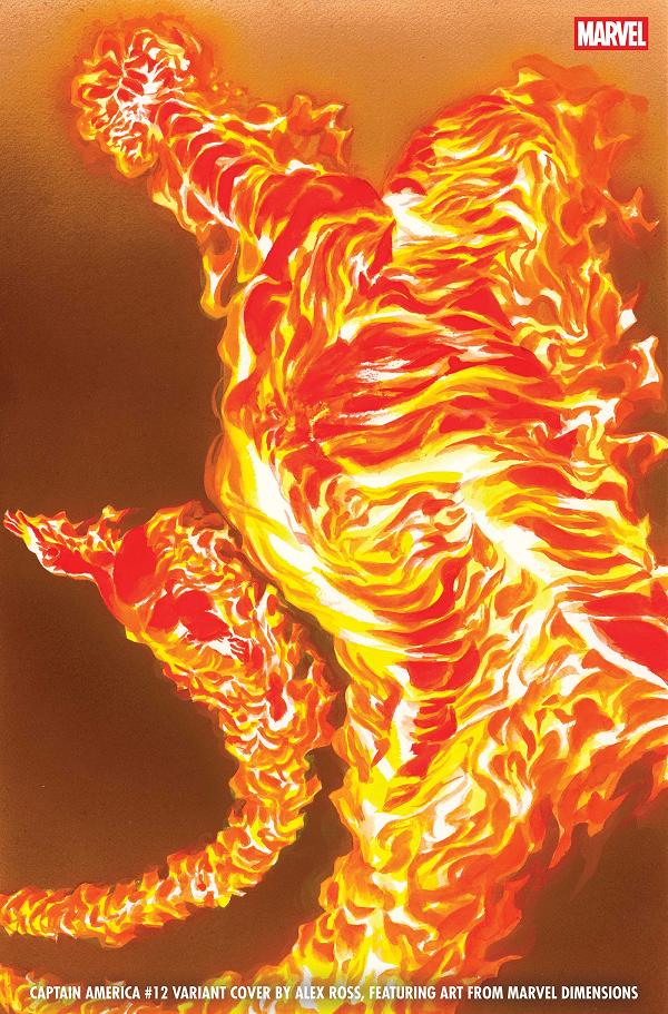 Captain America #12 ALEX ROSS MARVEL DIMENSIONS VARIANT [ARM] cover