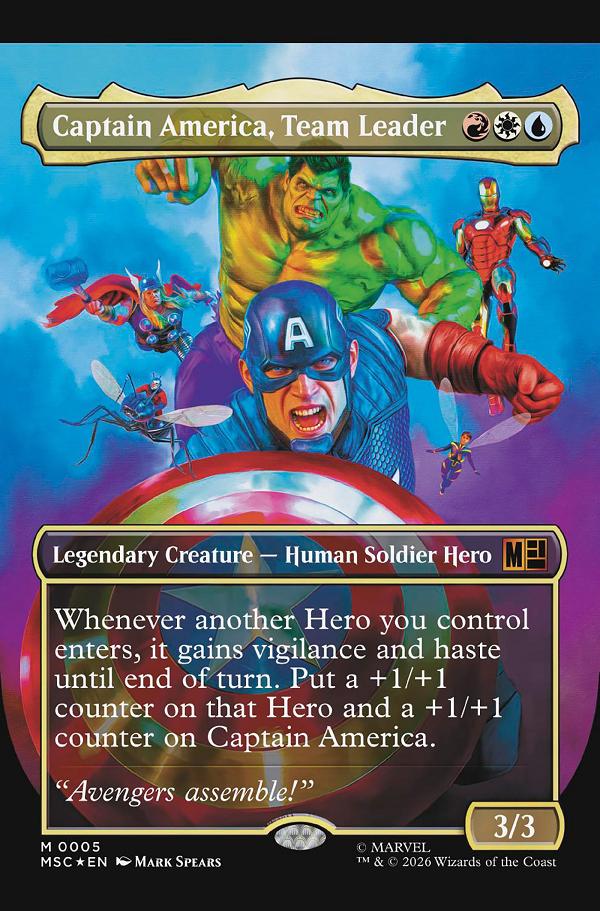 Captain America #12 CLASSIFIED ARTIST MAGIC: THE GATHERING VARIANT [ARM] cover