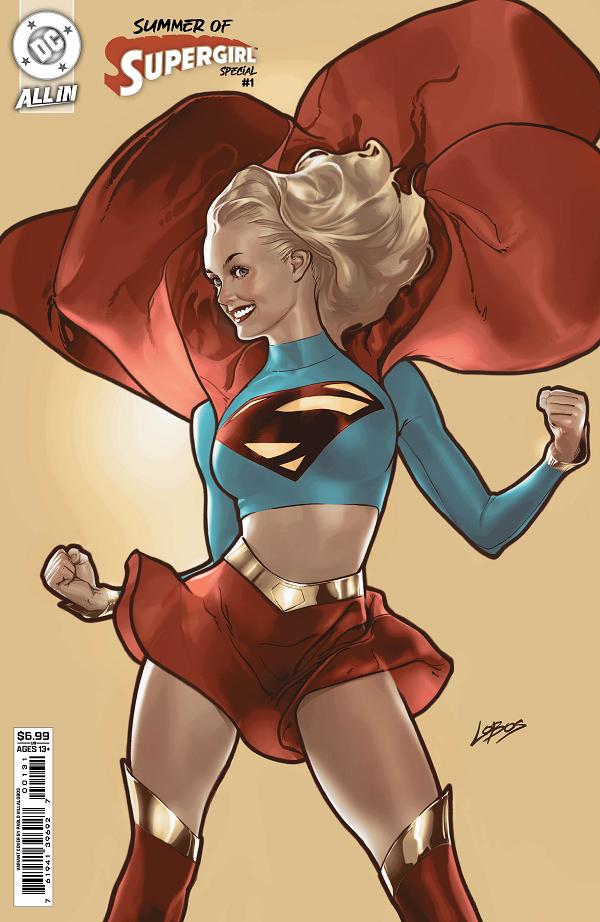 Summer Of Supergirl Special #1 CVR B (ONE SHOT) CVR B PABLO VILLALOBOS CARD STOCK cover