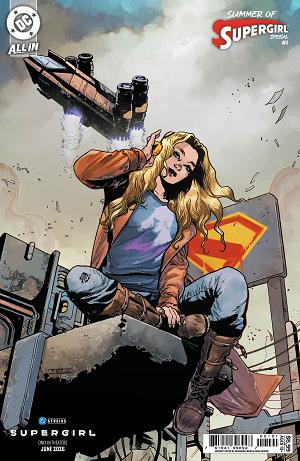 Summer Of Supergirl Special #1 CVR D (ONE SHOT) CVR D MAHMUD ASRAR SUPERGIRL MOVIE CARD STOCK cover