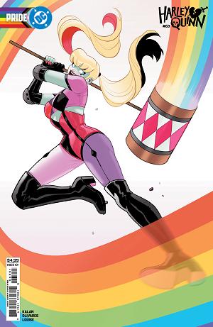 Harley Quinn #63 CVR E CVR E STEPHEN BYRNE DC PRIDE CARD STOCK cover