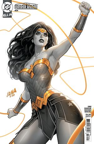 Wonder Woman #34 CVR B CVR B DAVID NAKAYAMA CARD STOCK cover