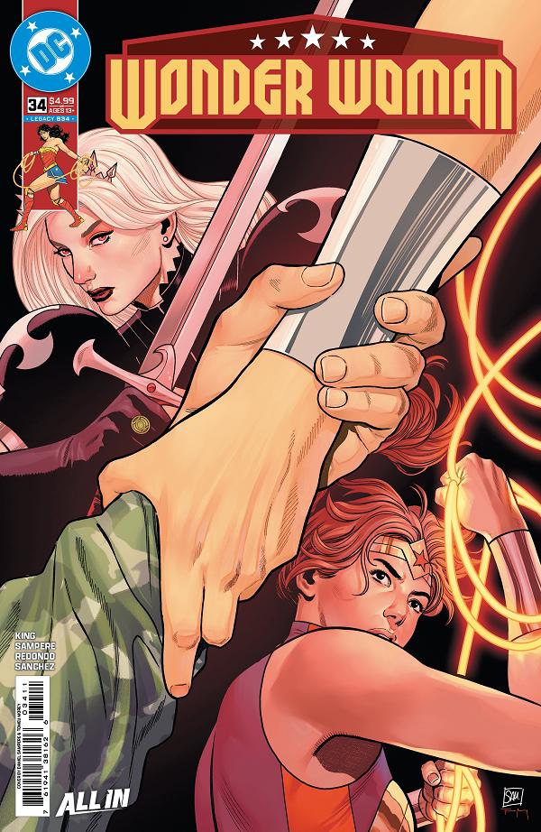 Wonder Woman #34 CVR A DANIEL SAMPERE cover