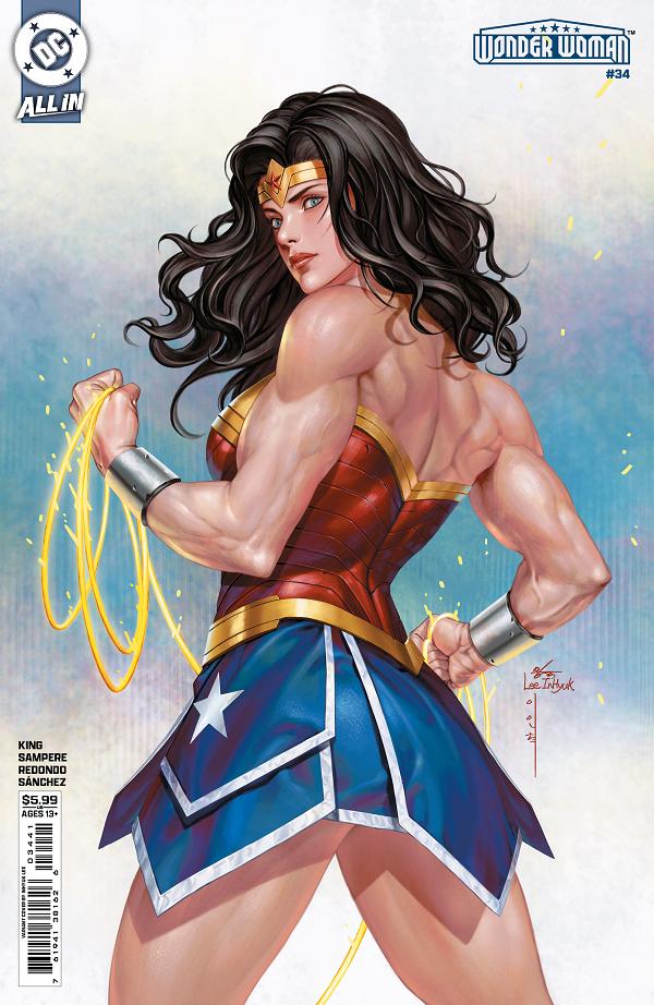 Wonder Woman #34 CVR D CVR D INHYUK LEE CARD STOCK cover