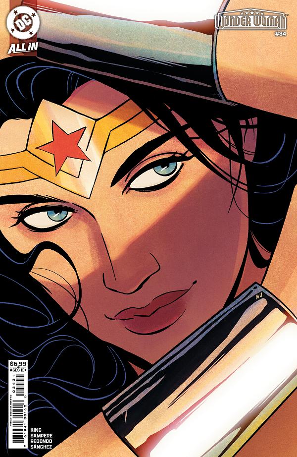 Wonder Woman #34 variant cover by Annie Wu