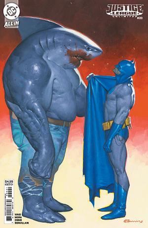 Justice League Unlimited #20 CVR D CVR D FABRIZIO DE TOMMASO CARD STOCK cover