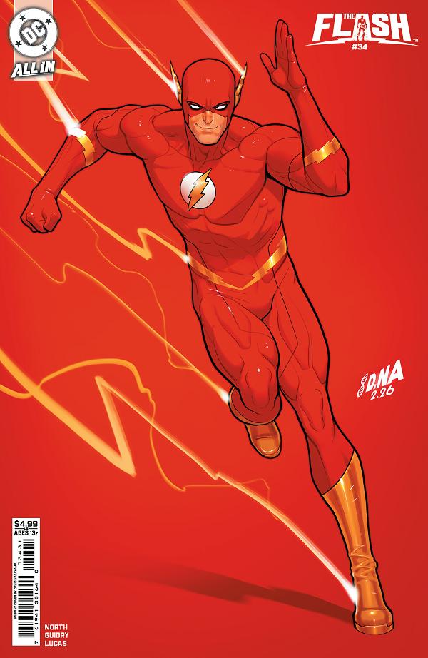 Flash #34 CVR C CVR C DAVID NAKAYAMA CARD STOCK cover