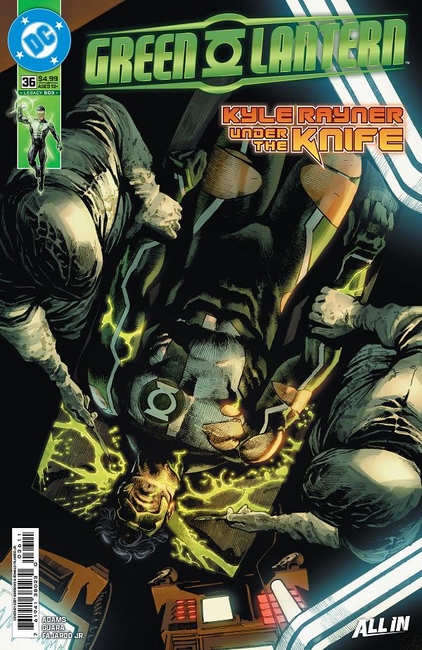 Green Lantern #36 CVR A EDDY BARROWS cover