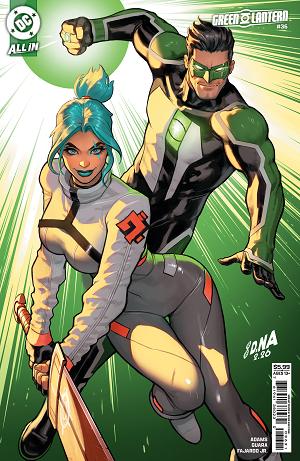 Green Lantern #36 CVR B CVR B DAVID NAKAYAMA CARD STOCK cover