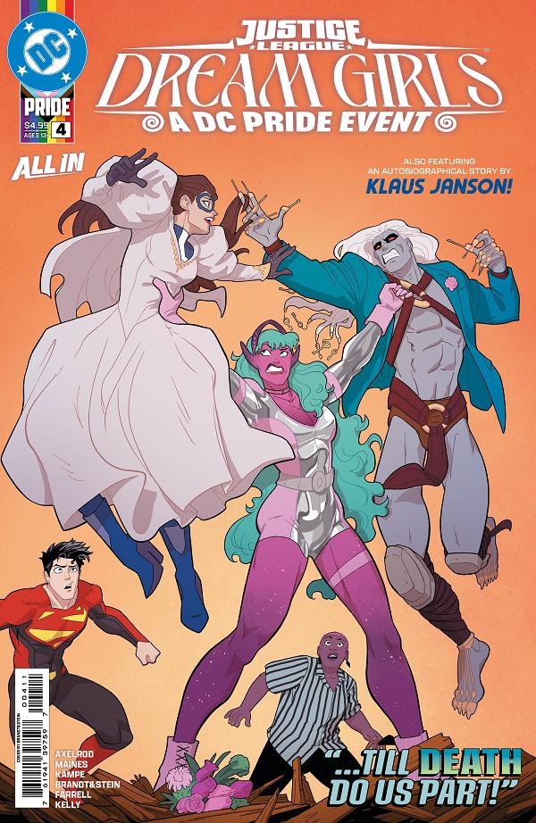 Justice League Dream Girls A Dc Pride Event #4 CVR A BRANDT&STEIN cover