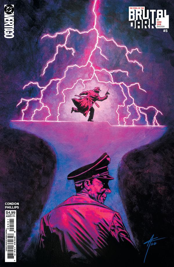 The Peril Of The Brutal Dark An Ezra Cain Mystery #5 CVR B (OF 6) CVR B AARON CAMPBELL CARD STOCK cover