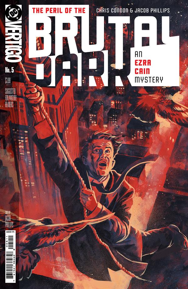 The Peril Of The Brutal Dark An Ezra Cain Mystery #5 CVR A JACOB PHILLIPS (MR) cover