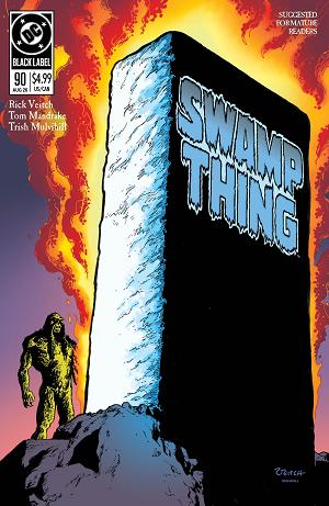 Swamp Thing 1989 #3 CVR B (OF 4) CVR B RICK VEITCH FOIL cover