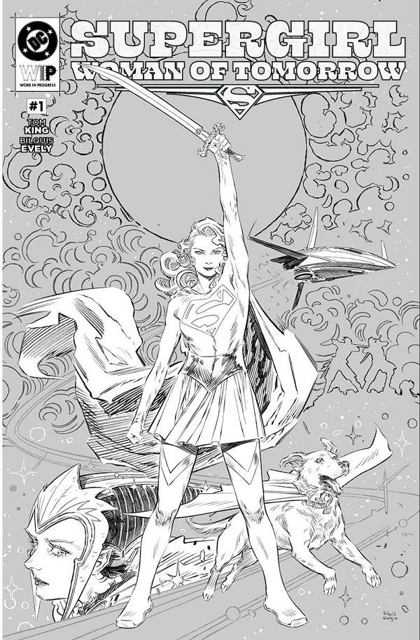Dc W.i.p. Supergirl Woman Of Tomorrow #1 cover