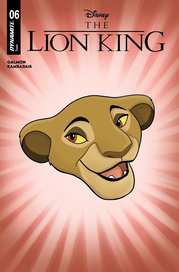 Lion King #6 CVR D CVR D CARTOON HEAD cover