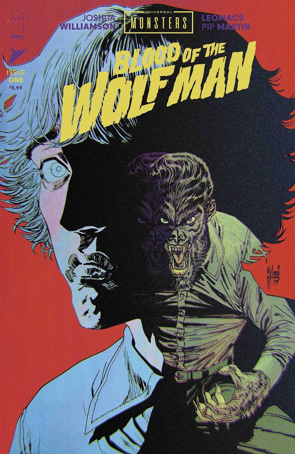 Universal Monsters Blood Of The Wolf Man #1 CVR G (OF 4) CVR G INC 1:100 GUILLEM MARCH FOIL cover