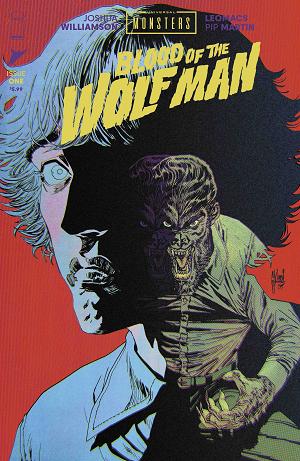 Universal Monsters Blood Of The Wolf Man #1 CVR G (OF 4) CVR G INC 1:100 GUILLEM MARCH FOIL cover