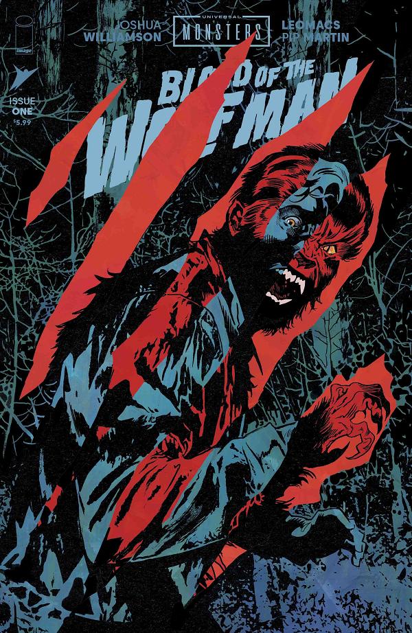 Universal Monsters Blood Of The Wolf Man #1 CVR I (OF 4) CVR I MICHAEL WALSH DIE CUT FOIL REVEAL cover