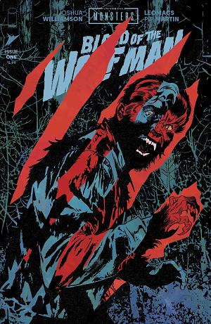 Universal Monsters Blood Of The Wolf Man #1 CVR I (OF 4) CVR I MICHAEL WALSH DIE CUT FOIL REVEAL cover