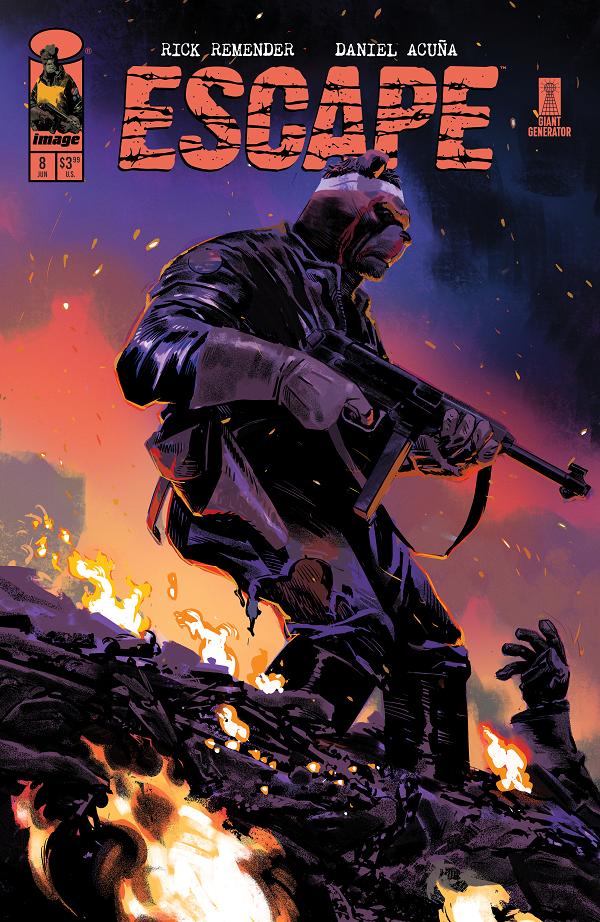 Escape #8 CVR A DANIEL ACUNA cover