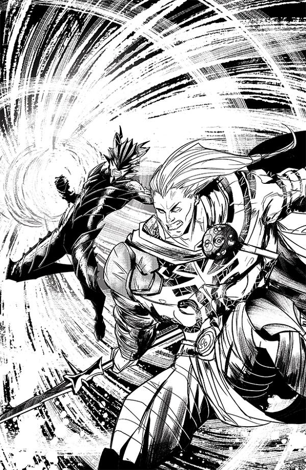 Fireborn #3 CVR C CVR C INC 1:15 PATRICK MULHOLLAND B&W cover