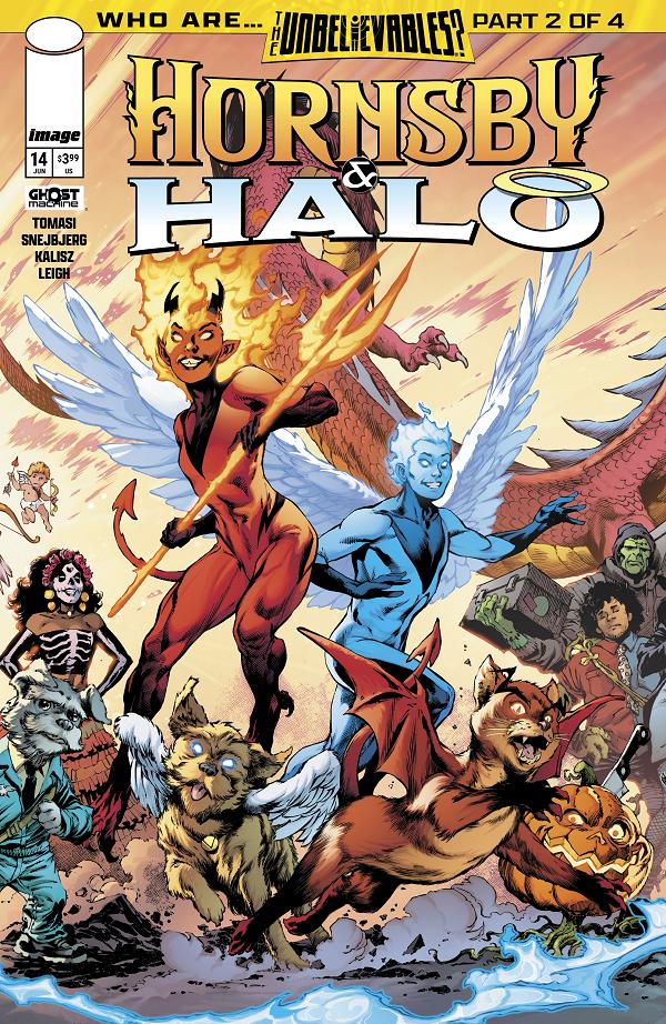 Hornsby & Halo #14 CVR B CVR B IVAN REIS & DANNY MIKI & BRAD ANDERSON cover