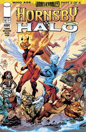 Hornsby & Halo #14 CVR B CVR B IVAN REIS & DANNY MIKI & BRAD ANDERSON cover