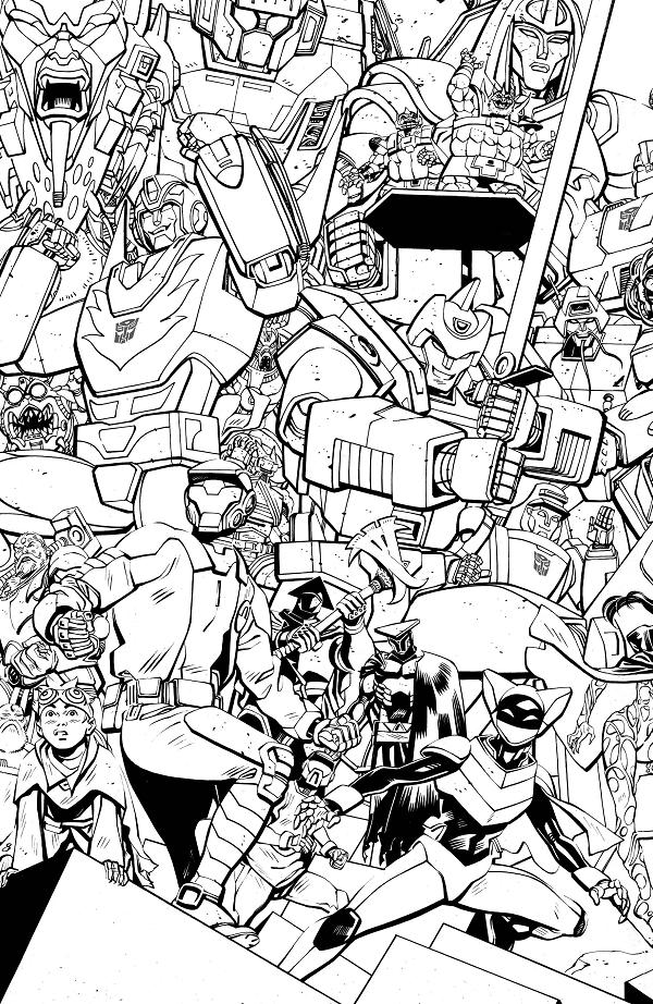 Void Rivals #31 CVR I CVR I TOM REILLY ENERGON UNIVERSE 3RD ANNIVERSARY B&W cover