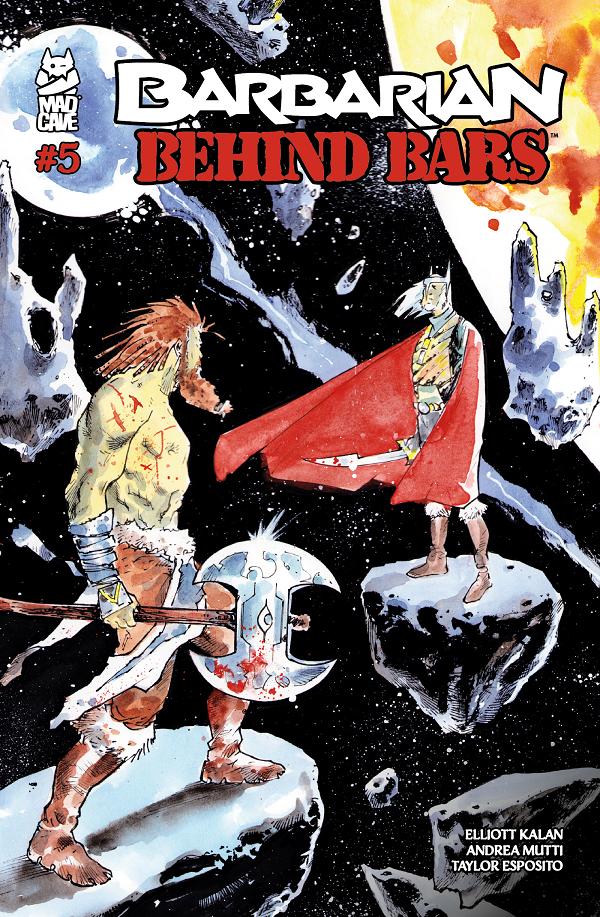 Barbarian Behind Bars #5  cover