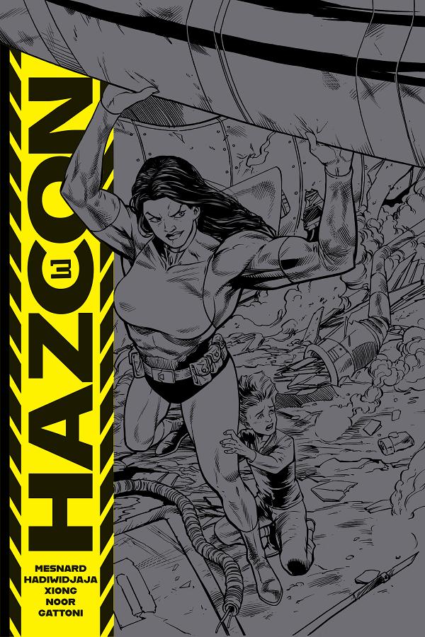 Hazcon #3 variant cover by Donny Hadiwidjaja