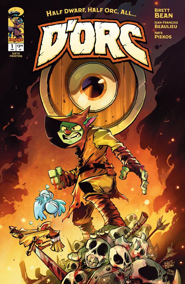 Dorc #1 variant cover by Brett Bean