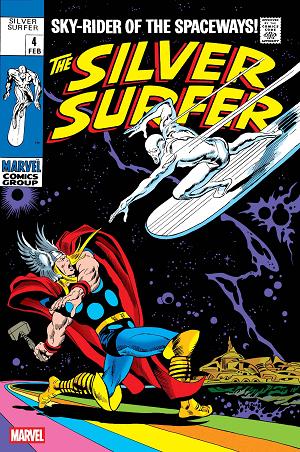 Silver Surfer Facsimile Edition #4 FACSIMILE EDITION cover