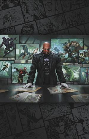 Punisher #5 CLASSIFIED ARTIST MAGIC: THE GATHERING VIRGIN VARIANT [1:50] cover