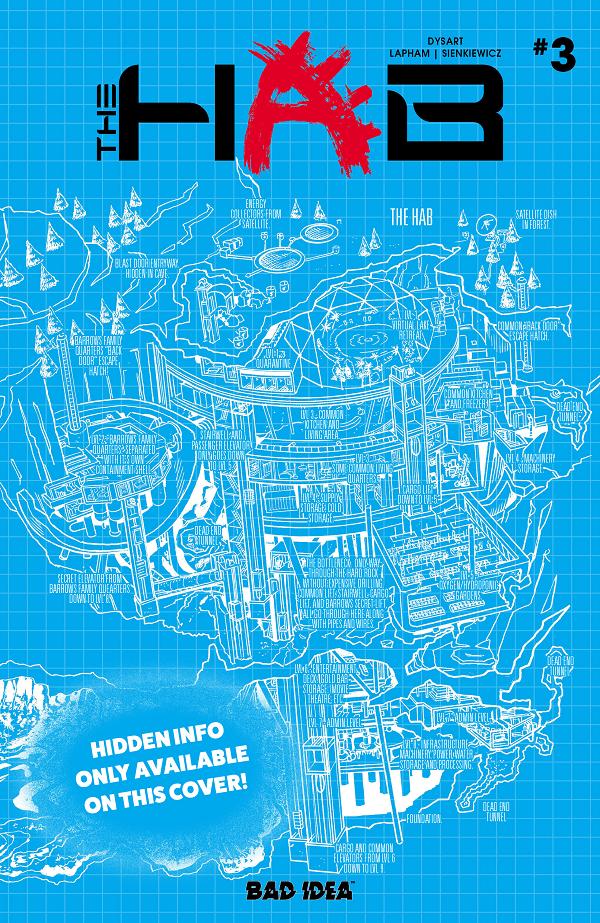 Hab #3 CVR C (OF 5) CVR C DAVID LAPHAM BLUEPRINT cover