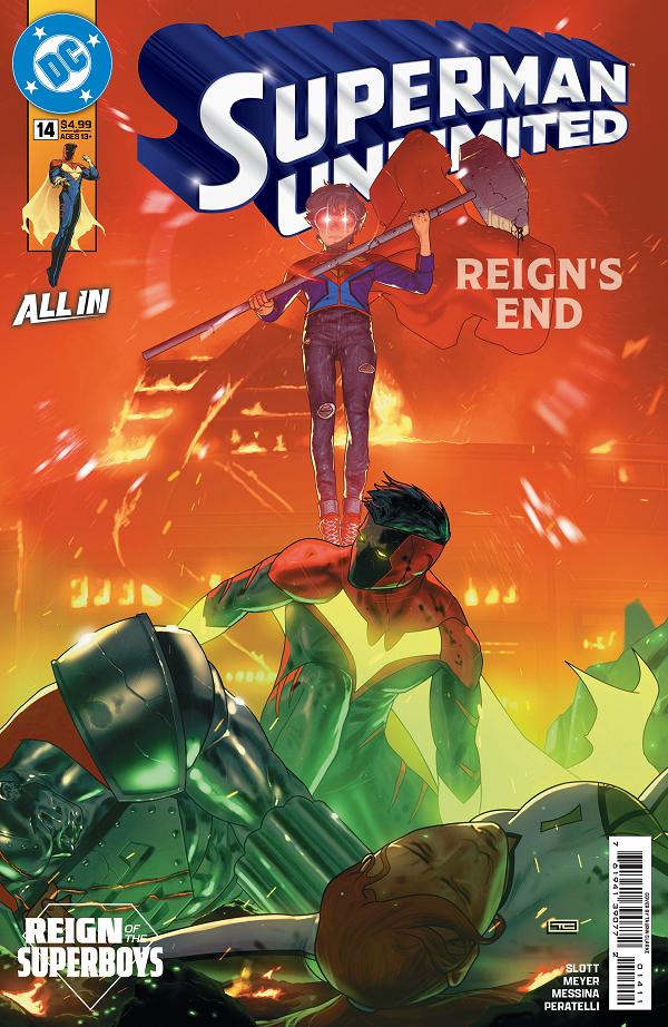 Superman Unlimited #14 CVR A TAURIN CLARKE (THE REIGN OF THE SUPERBOYS) cover