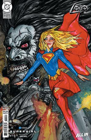 Lobo #4 CVR E CVR E SIMON BISLEY SUPERGIRL MOVIE CARD STOCK cover