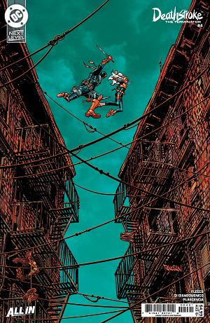 Deathstroke The Terminator #4 CVR B CVR B DAN PANOSIAN CARD STOCK cover