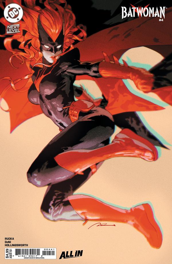 Batwoman #4 CVR D CVR D GERALD PAREL CARD STOCK cover