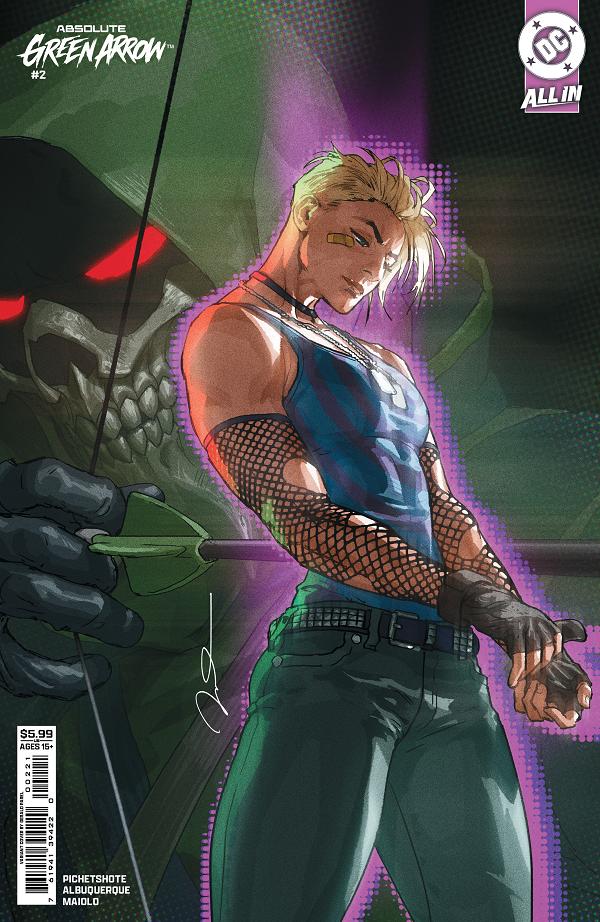 Absolute Green Arrow #2 CVR B (OF 6) CVR B GERALD PAREL CARD STOCK cover
