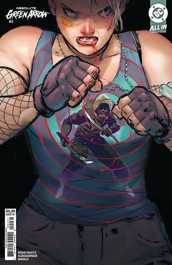 Absolute Green Arrow #2 CVR C (OF 6) CVR C RILEY ROSSMO CARD STOCK cover