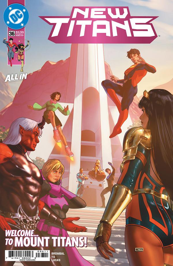 New Titans #36 CVR A TAURIN CLARKE cover