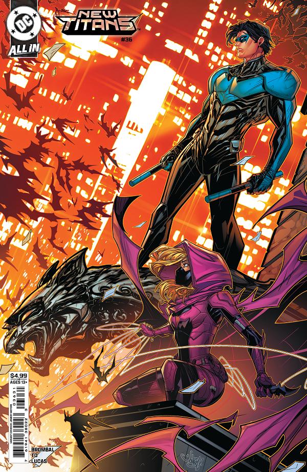 New Titans #36 CVR C CVR C JONBOY MEYERS CARD STOCK cover