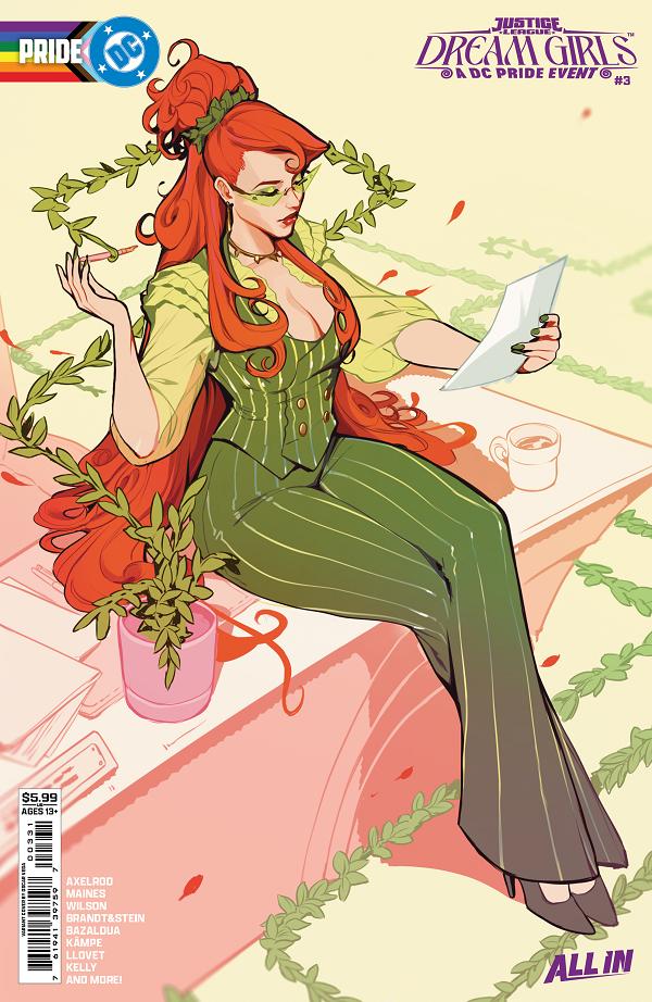 Justice League Dream Girls A Dc Pride Event #3 CVR C (OF 4) CVR C OSCAR VEGA CARD STOCK cover