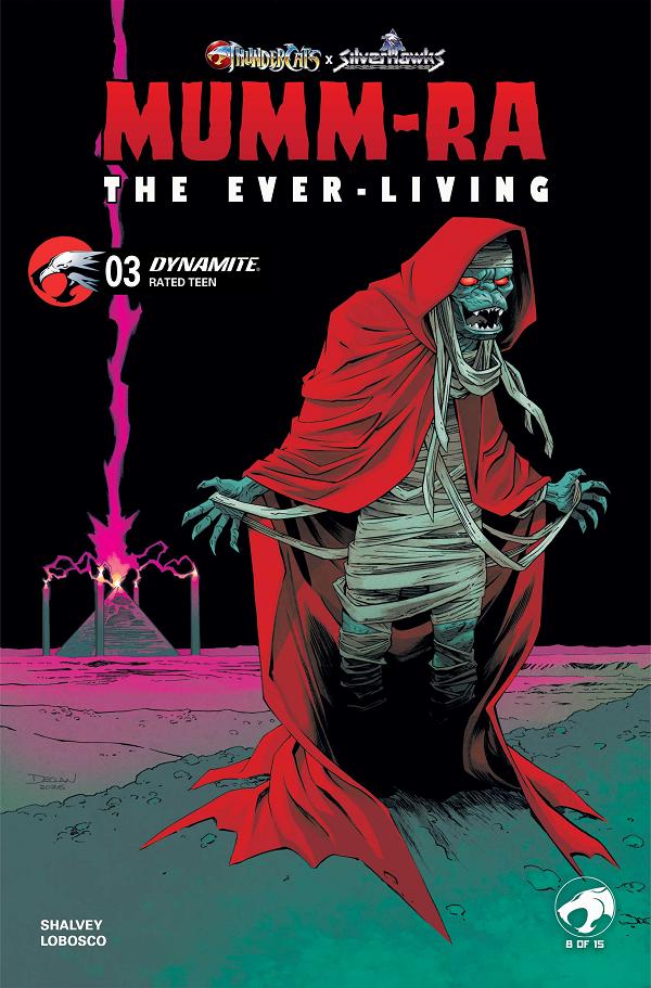 Mumm Ra The Ever Living #3 CVR B CVR B DECLAN SHALVEY cover